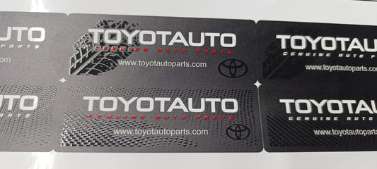 Toyotauto Parts Sticker