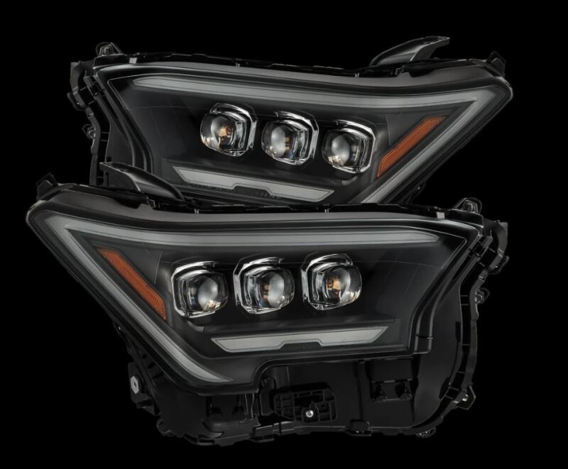 AlphaRex 2024 Toyota Tacoma NOVA-Series Projector Headlights (Pair) - Black w/Activation Light